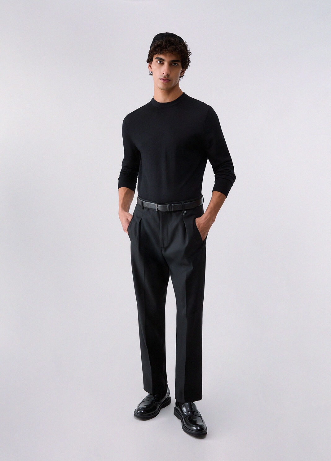 Knit in wool merino black Liu Jo - large image number 5