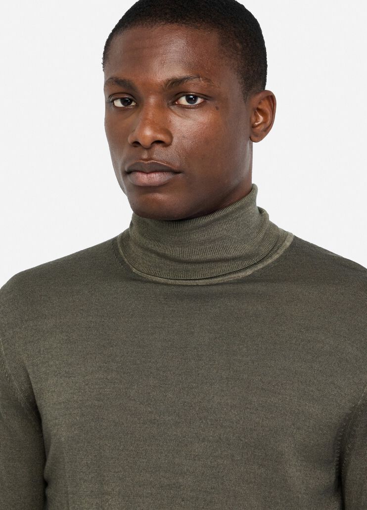 Wool polo-neck moss green Liu Jo - large image number 2 Wool polo-neck moss green Liu Jo - large image number 2