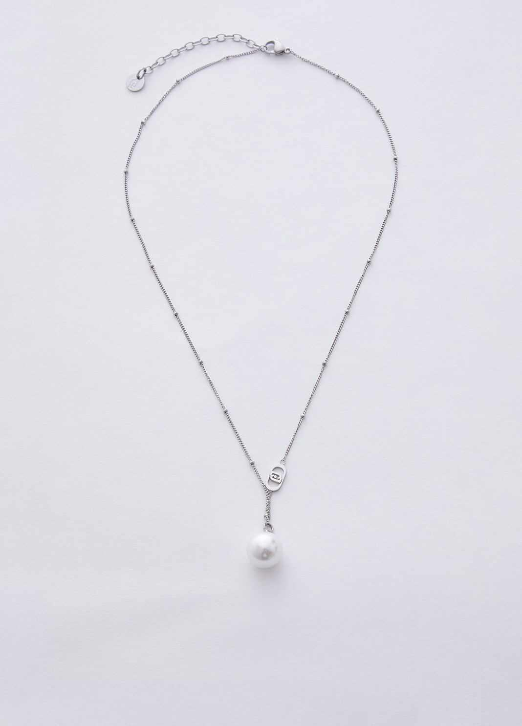 Collier ras du cou avec perle blanc Liu Jo - large image number 0