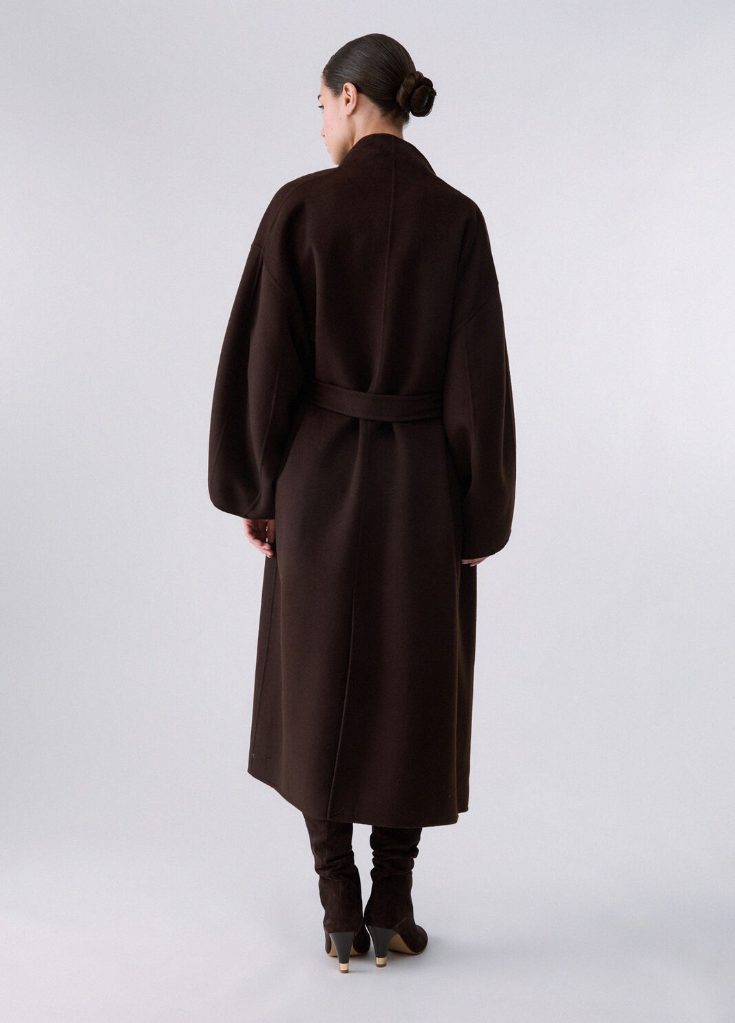 Oversized wool coat mocha Liu Jo - large image number 1