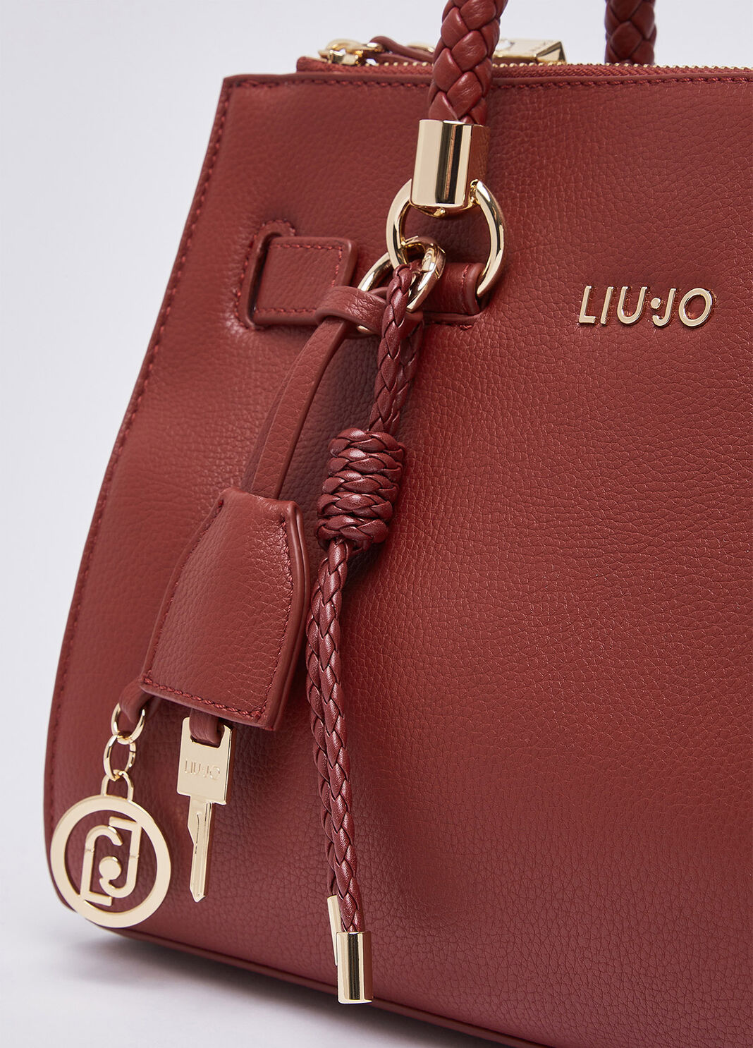 Kleine Satchel-Tasche Rot Liu Jo - large image number 5