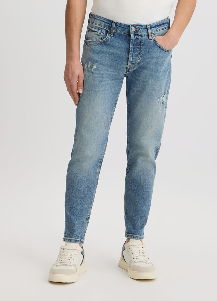 Tapered fit jeans light denim Liu Jo - medium Tapered fit jeans light denim Liu Jo - medium