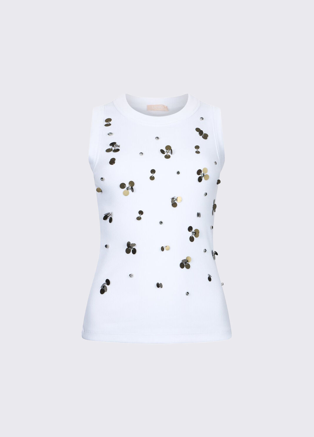 Top mit Applikationen Wei&szlig; Liu Jo - large image number 6