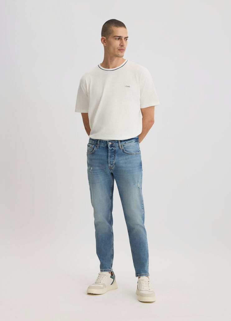 Tapered fit jeans light denim Liu Jo - medium Tapered fit jeans light denim Liu Jo - medium