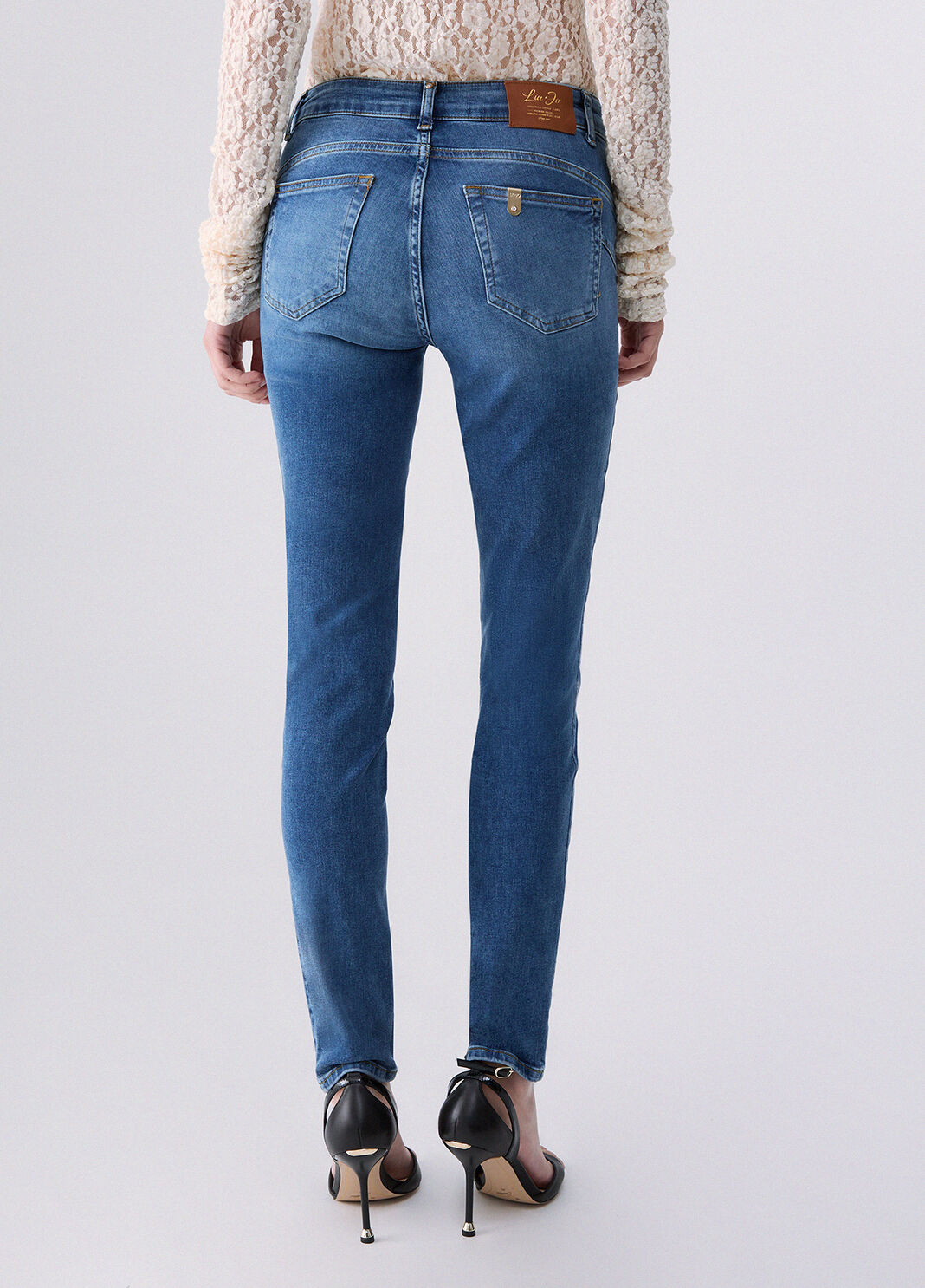 Jeans skinny Amazing Fit denim blu Liu Jo - large image number 1