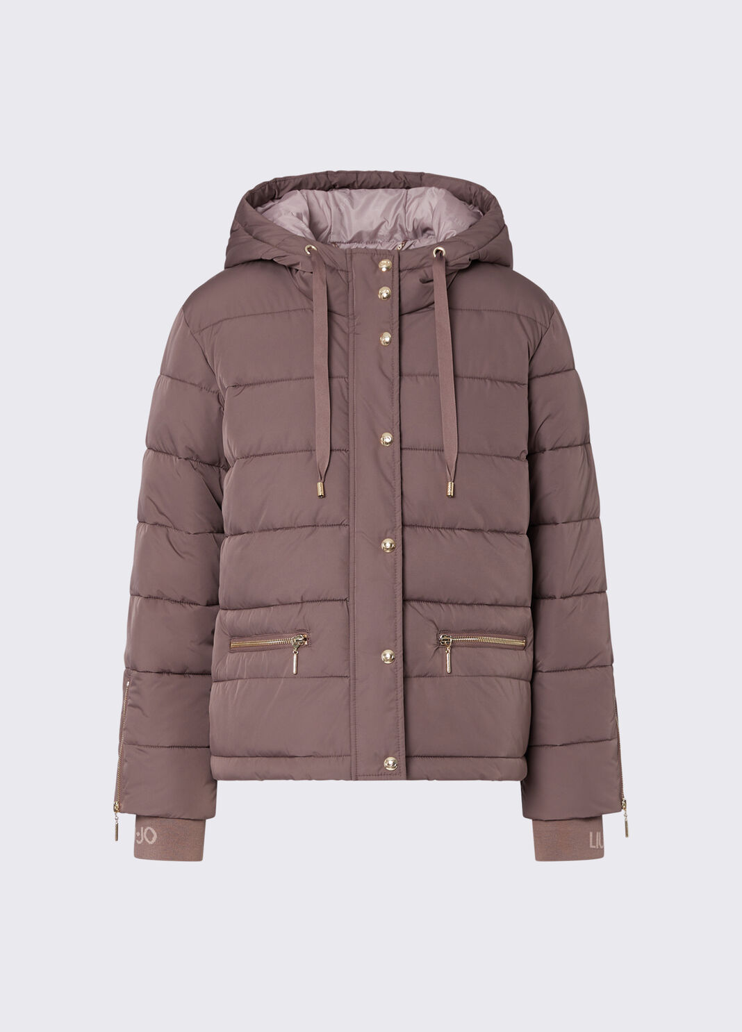 Matte Nylon Jacket dark pink Liu Jo - large image number 6