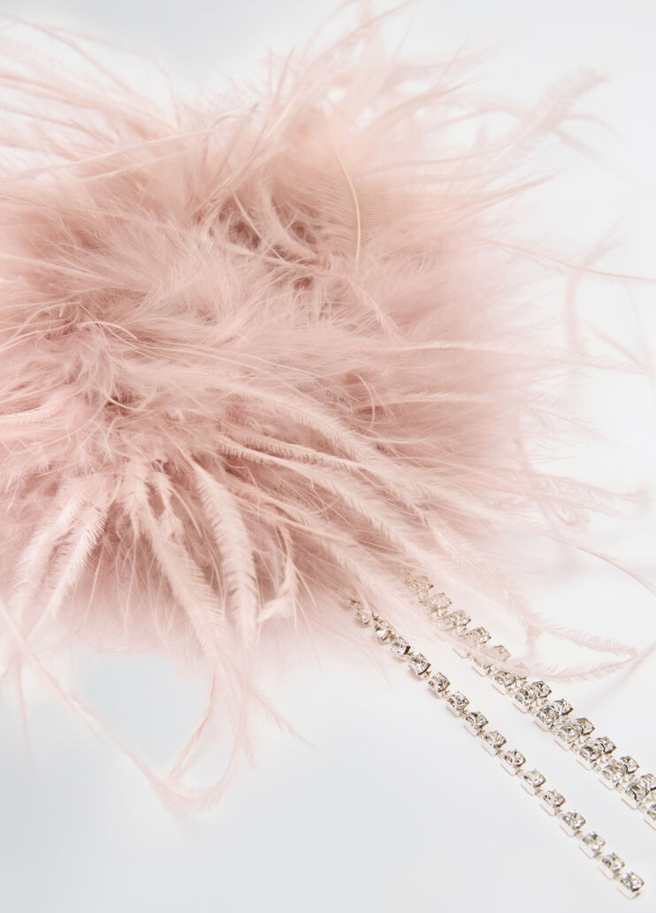 Brooch with feathers pink Liu Jo - medium Brooch with feathers pink Liu Jo - medium
