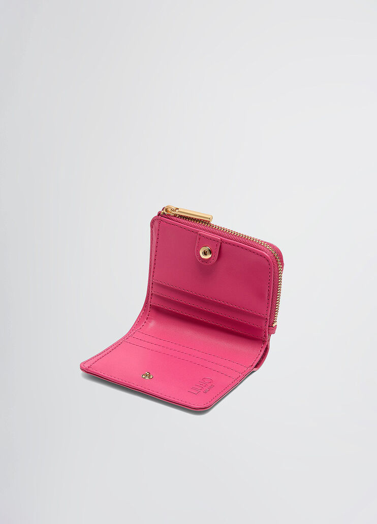 Card holder with zip dark pink Liu Jo - large image number 3 Card holder with zip dark pink Liu Jo - large image number 3