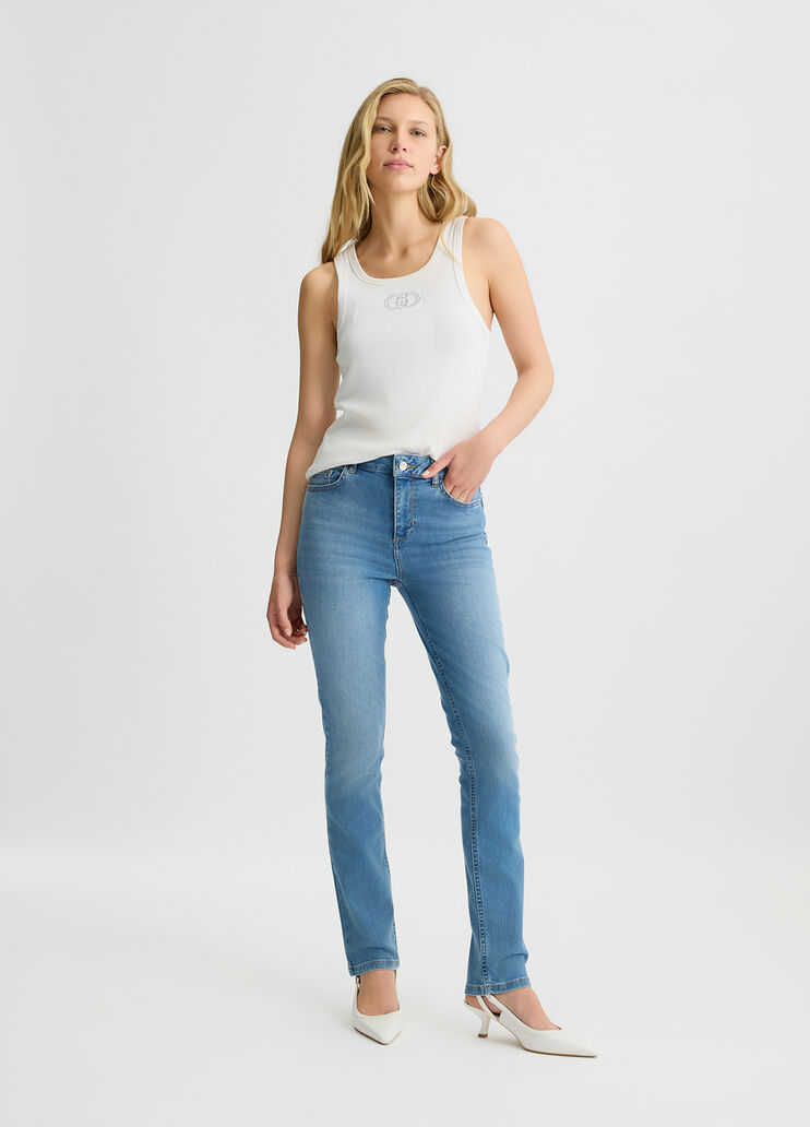 High-rise slim jeans blue Liu Jo - medium