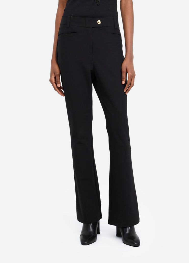 High-rise flared trousers black Liu Jo - medium High-rise flared trousers black Liu Jo - medium