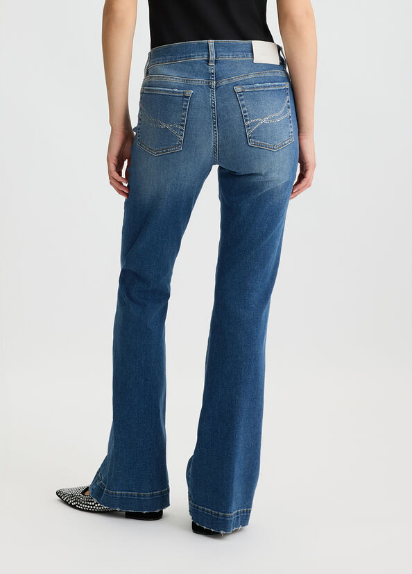 High-rise flared jeans blue Liu Jo - large image number 1