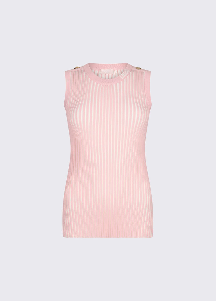 Knit top pink Liu Jo - large image number 6