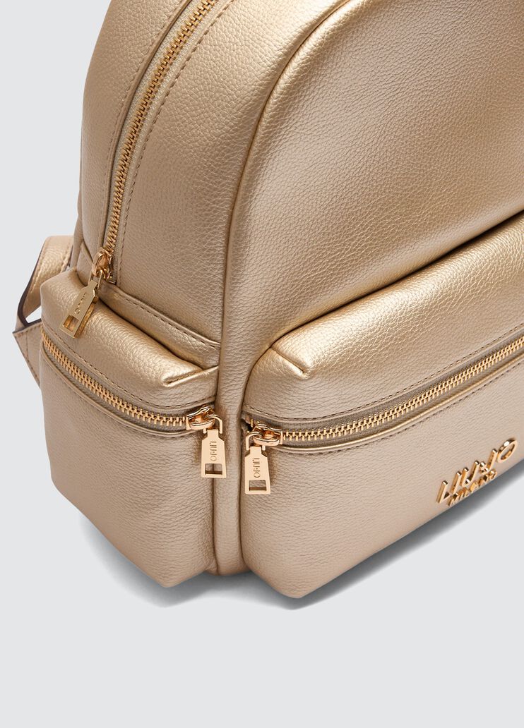 Gold backpack gold-colour Liu Jo - large image number 4