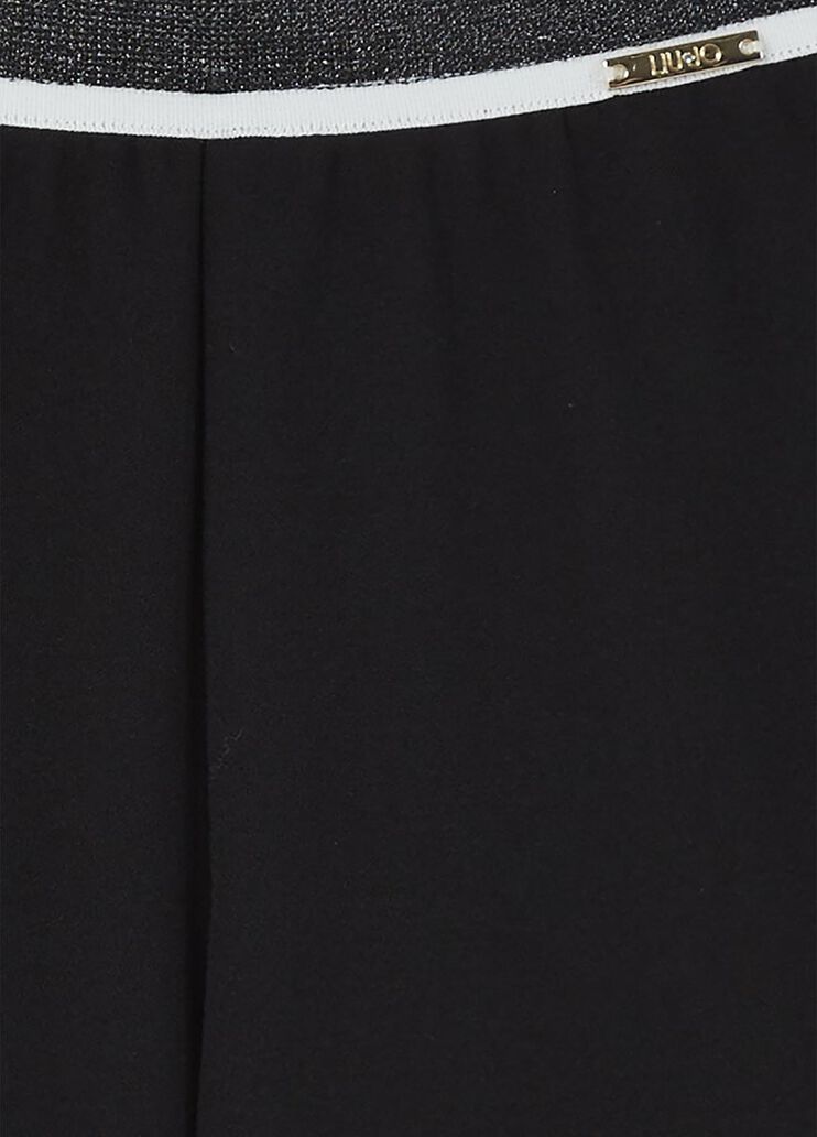 Pantalon palazzo  Noir Liu Jo - large image number 2