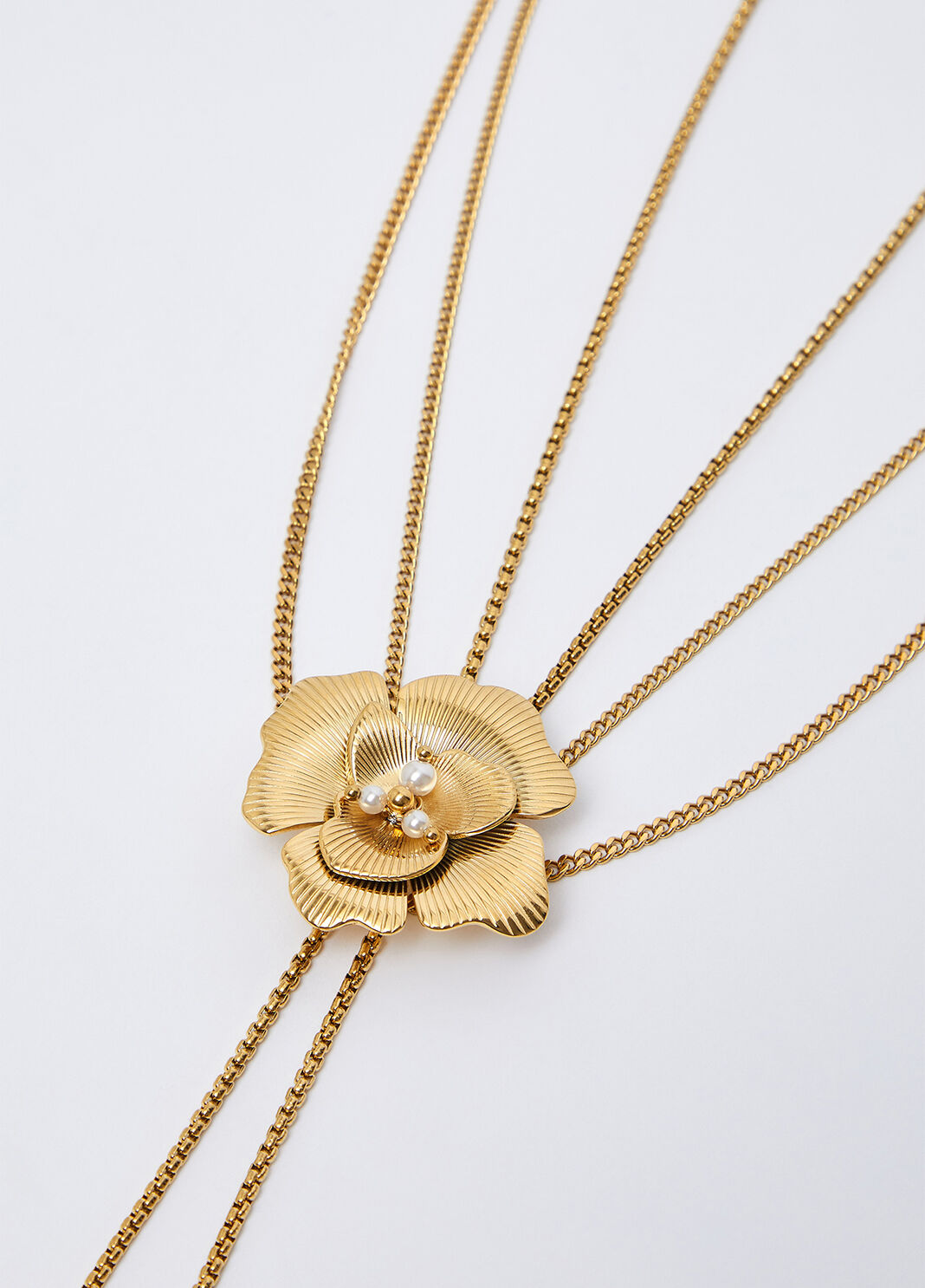 Long Necklace with Rose gold Liu Jo - large image number 1