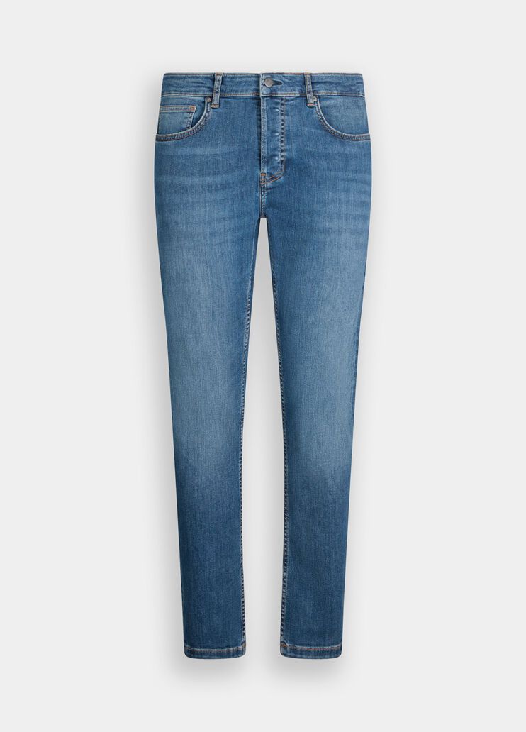 Distressed cotton skinny jeans blue denim Liu Jo - large image number 6 Distressed cotton skinny jeans blue denim Liu Jo - large image number 6