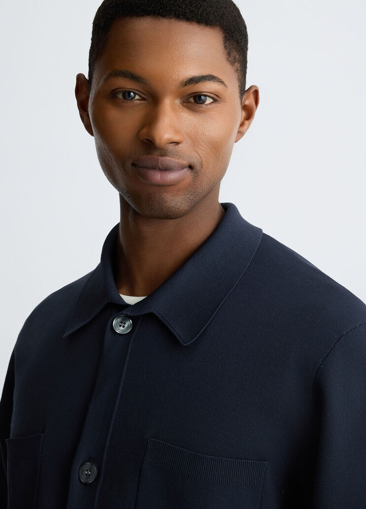 Blue cardigan with pockets dark blue Liu Jo - large image number 2 Blue cardigan with pockets dark blue Liu Jo - large image number 2