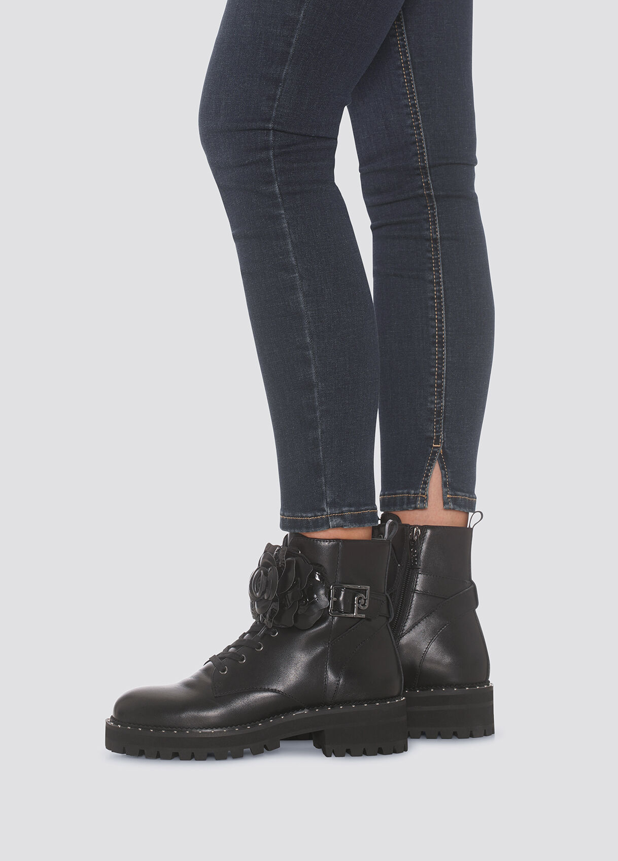 liu jo combat boots