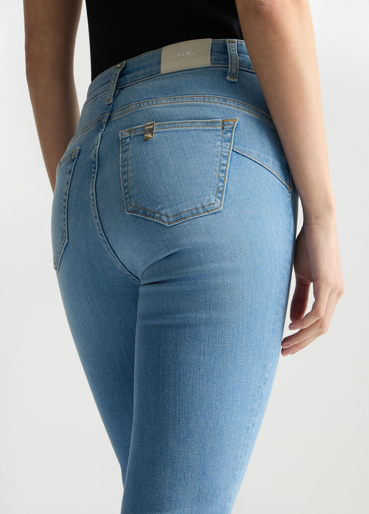 Flared jeans blue denim Liu Jo - large image number 4 Flared jeans blue denim Liu Jo - large image number 4
