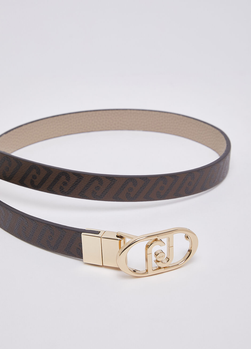 Belt slim reversible white Liu Jo - large image number 4