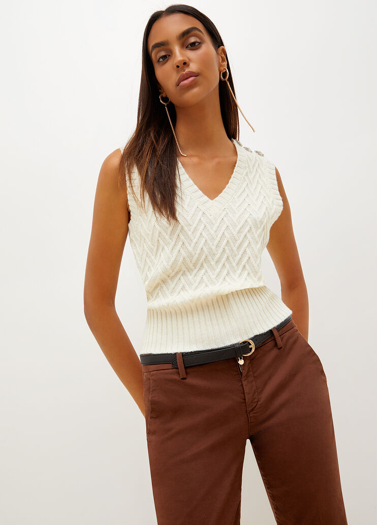 Eco-friendly belt with charm black Liu Jo - look Eco-friendly belt with charm black Liu Jo - look