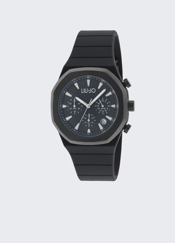 Siliconuhr schwarz Liu Jo - large image number 0