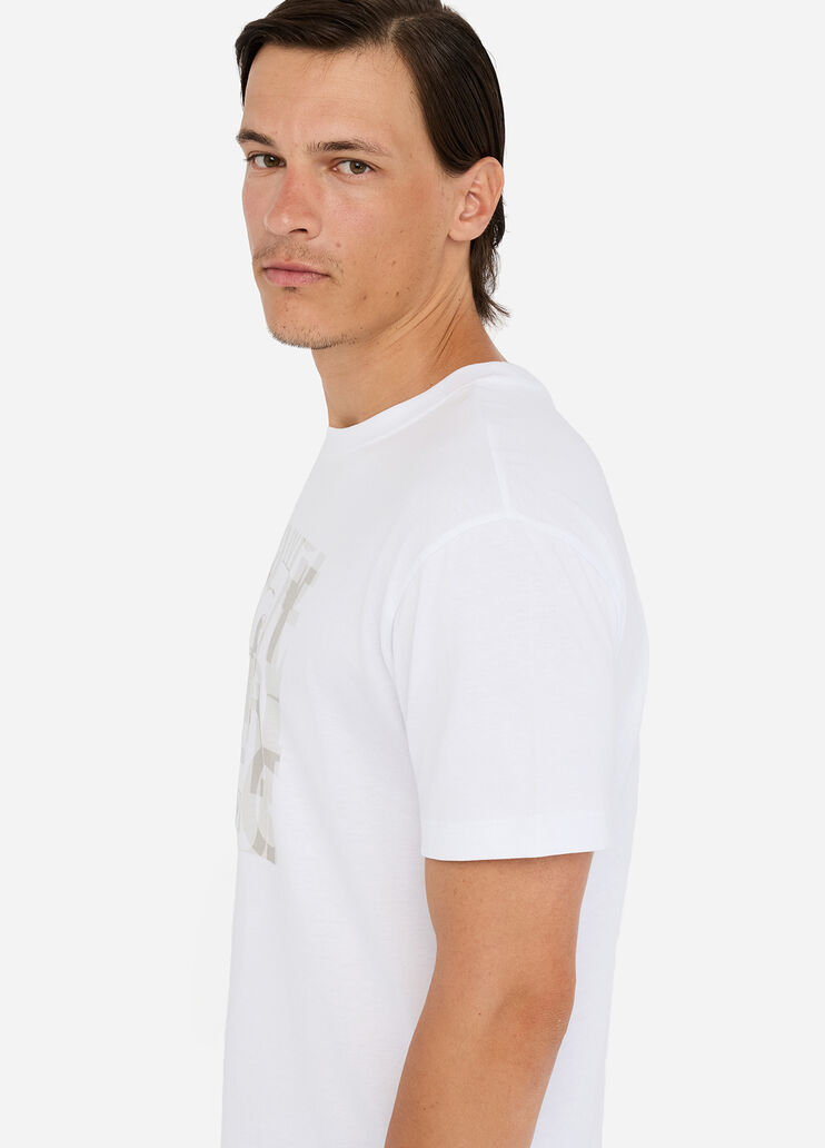 T-Shirt aus Baumwolle mit Logo Weiß Liu Jo - large image number 3