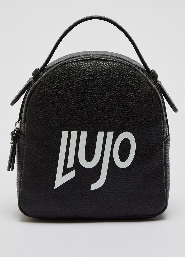 Rucksack with logo  black Liu Jo - large image number 0 Rucksack with logo  black Liu Jo - large image number 0