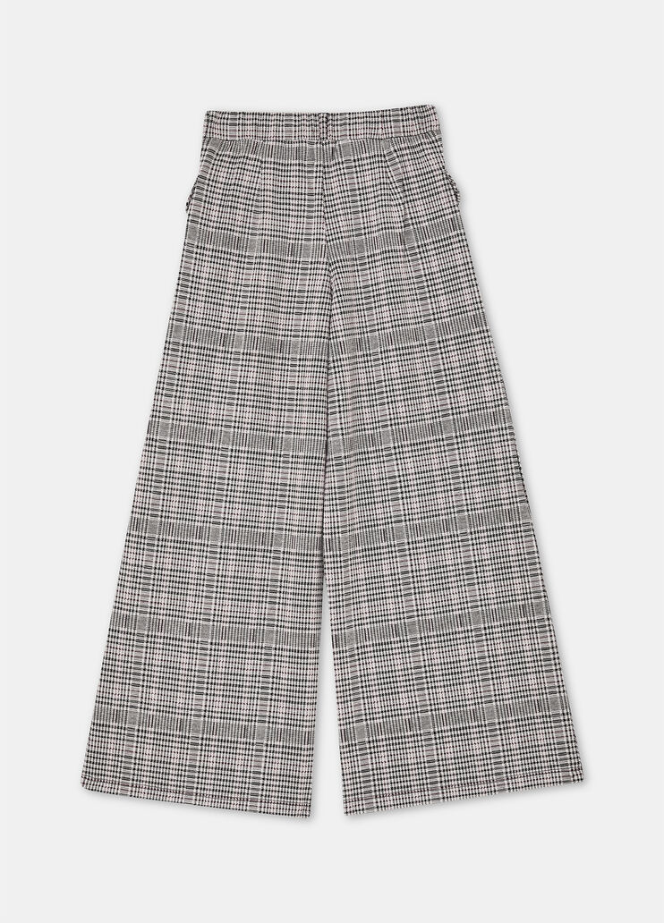 Check jersey trousers check Liu Jo - large image number 4