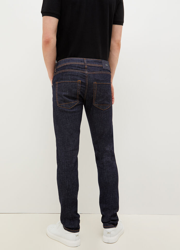 Ökologisch nachhaltige Jeans im Slim-Fit Dunkelblau Liu Jo - large image number 1 Ökologisch nachhaltige Jeans im Slim-Fit Dunkelblau Liu Jo - large image number 1