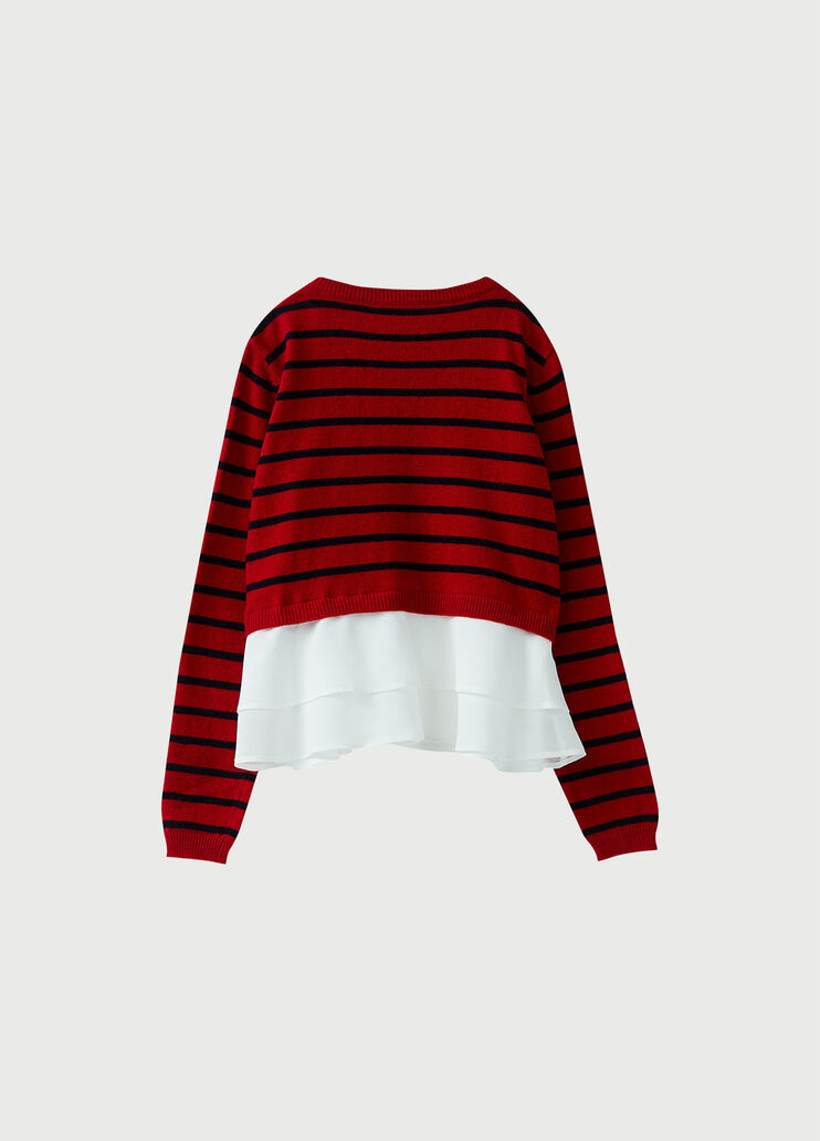 Jumper with flounces 0 Liu Jo - large image number 1