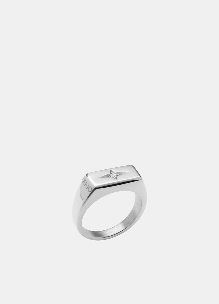 Herrenring silber Liu Jo - medium Herrenring silber Liu Jo - medium