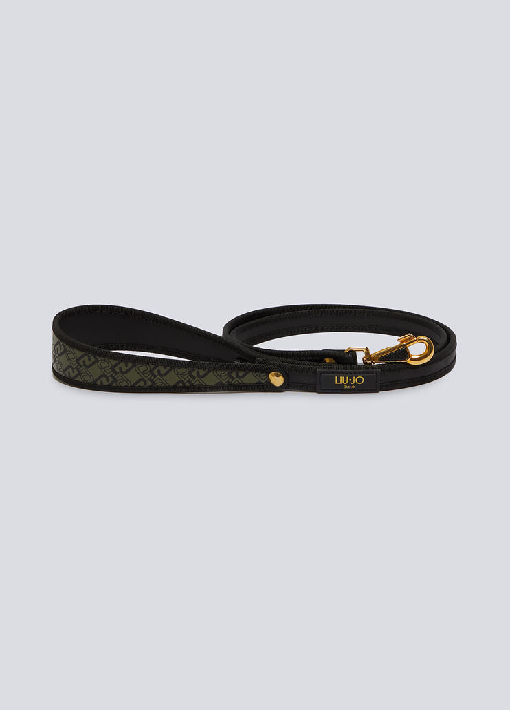 Liu Jo PETS monogram leash Green/Black Liu Jo - large image number 1 Liu Jo PETS monogram leash Green/Black Liu Jo - large image number 1