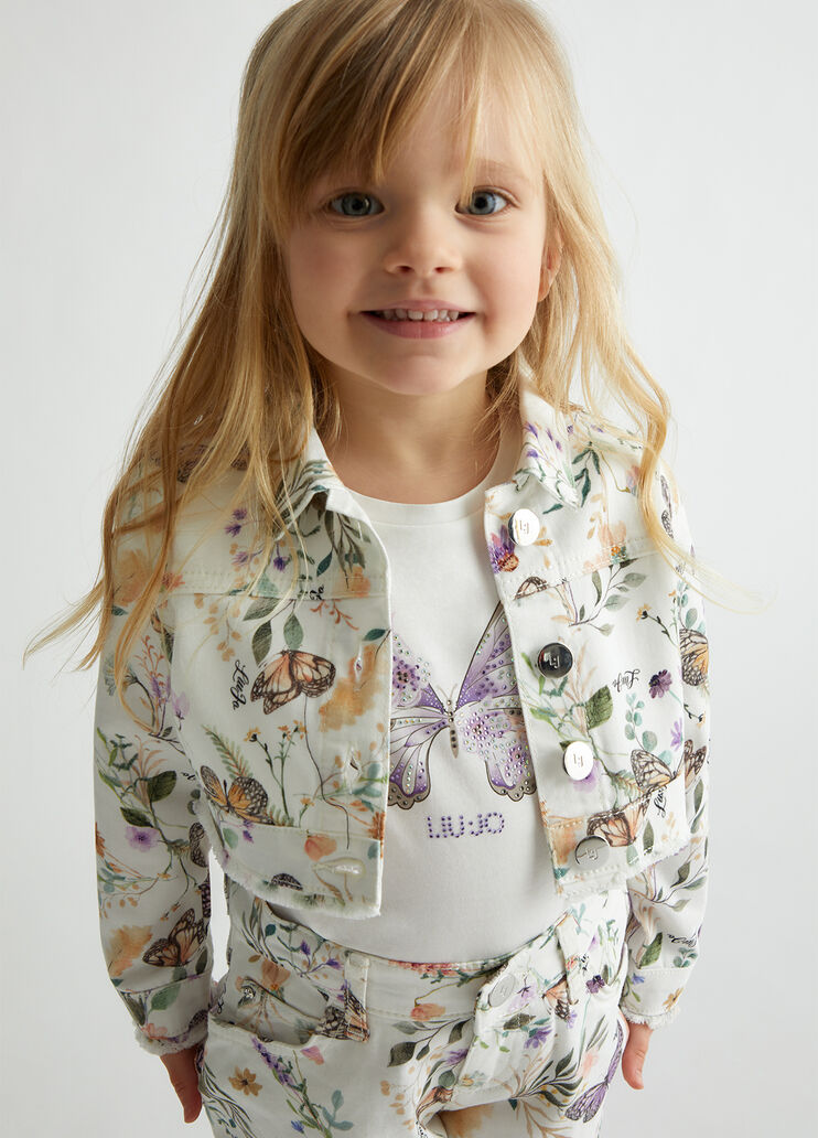 Printed cotton jacket floral Liu Jo - medium Printed cotton jacket floral Liu Jo - medium