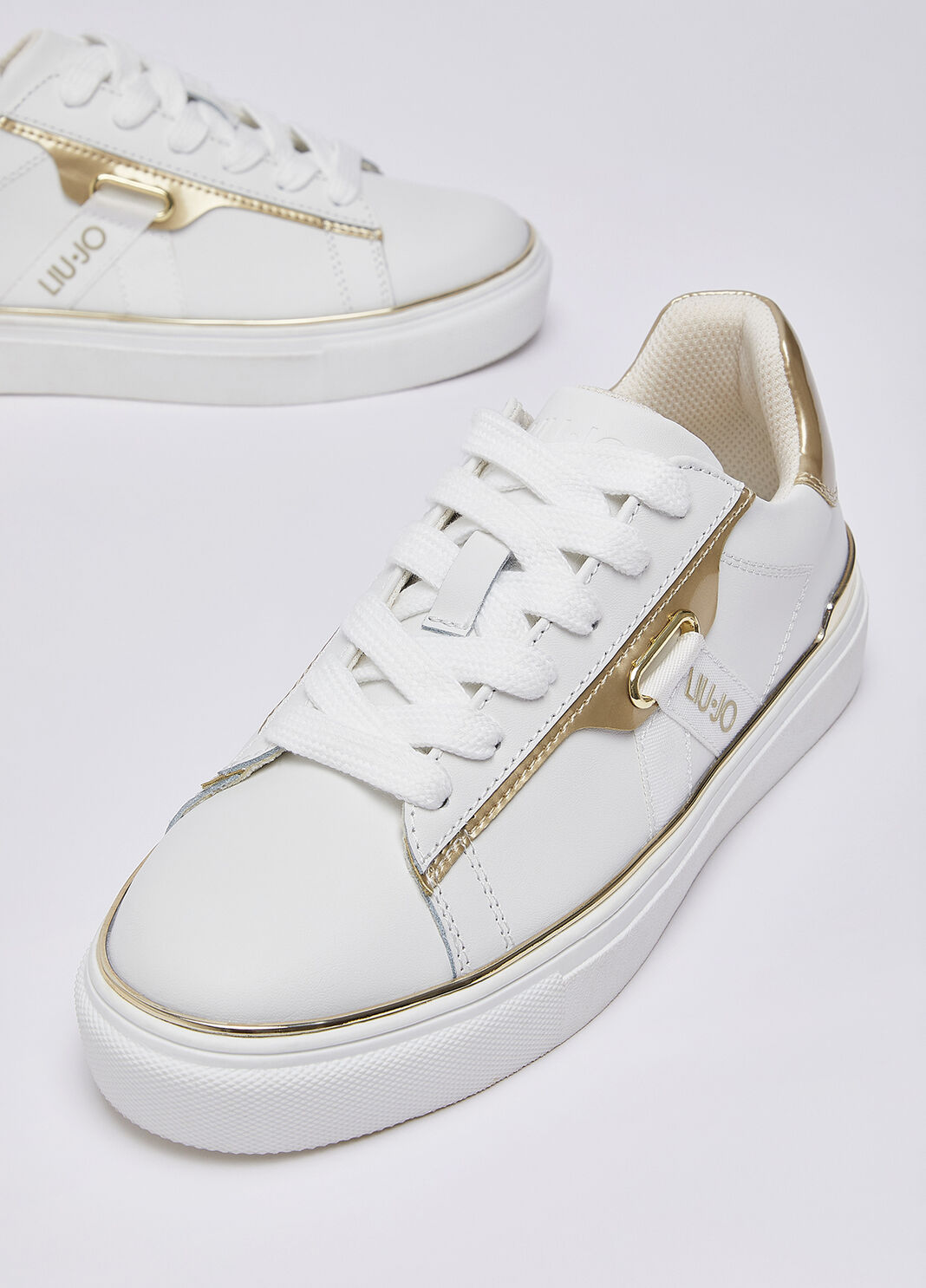 Leather sneakers white Liu Jo - large image number 6