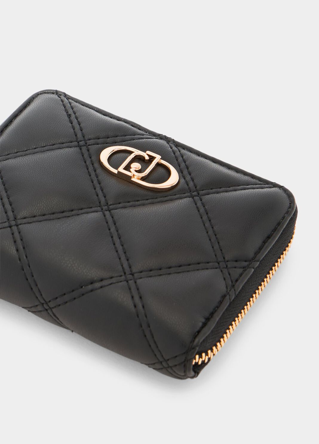 Small quilted wallet black Liu Jo - large image number 2
