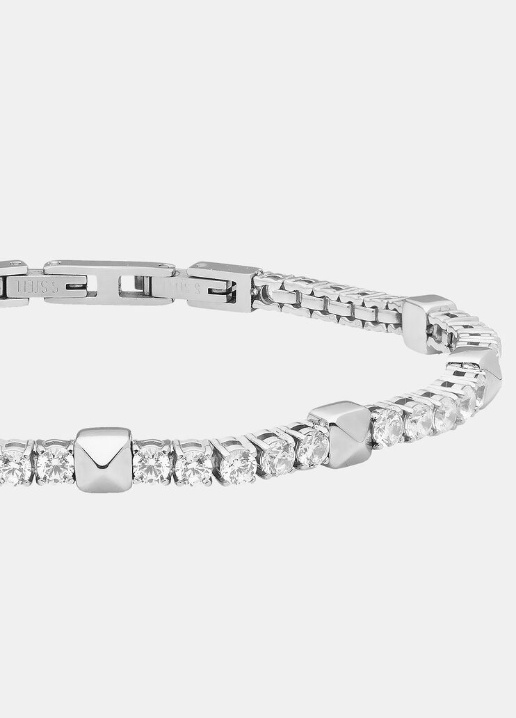 Steel bracelet with diamantés silver Liu Jo - medium