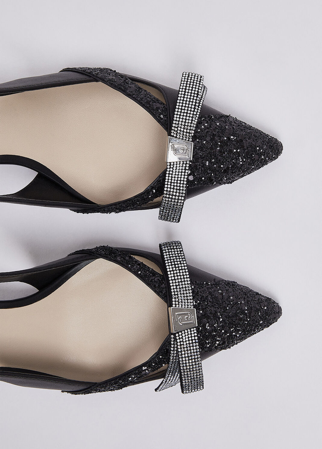 Glitter Cut-Out Pumps black Liu Jo - large image number 5
