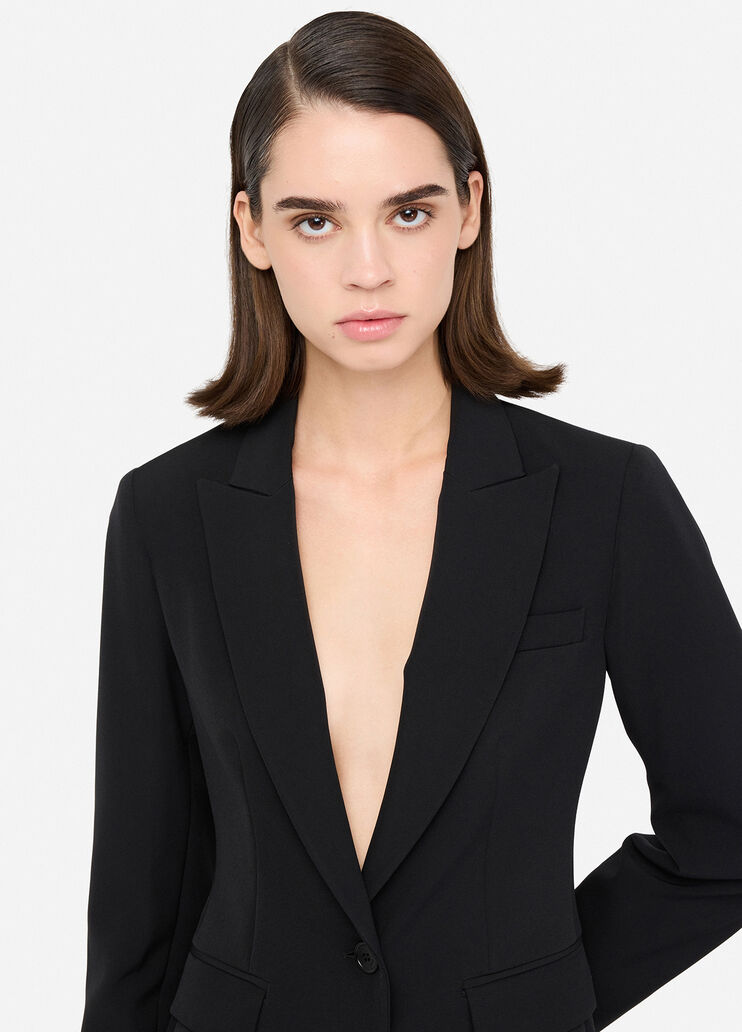 Blazer slim fit nero Liu Jo - large image number 2 Blazer slim fit nero Liu Jo - large image number 2