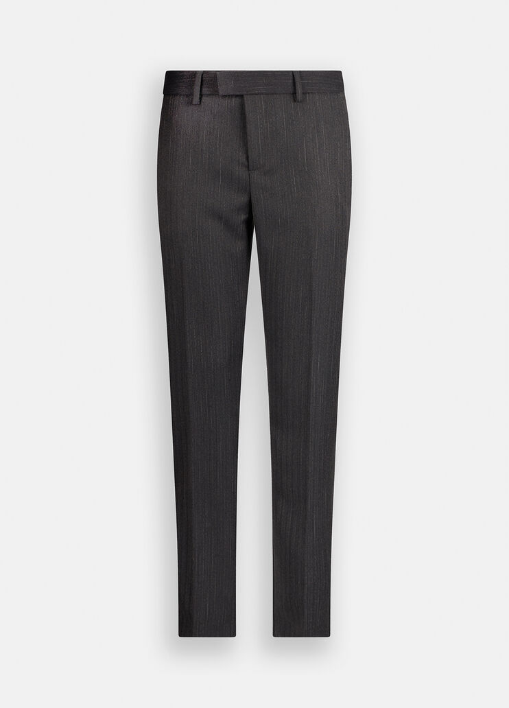 Pinstriped cigarette trousers pinstripe slate Liu Jo - large image number 6 Pinstriped cigarette trousers pinstripe slate Liu Jo - large image number 6