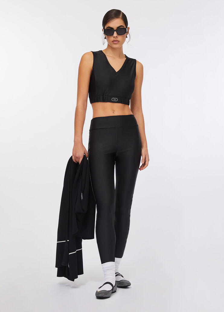 Jersey top black Liu Jo - large image number 5