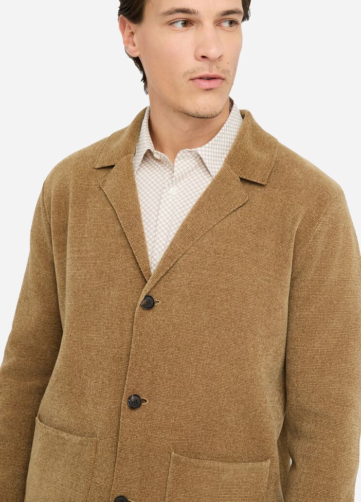 Chenille cardigan terracotta Liu Jo - large image number 2