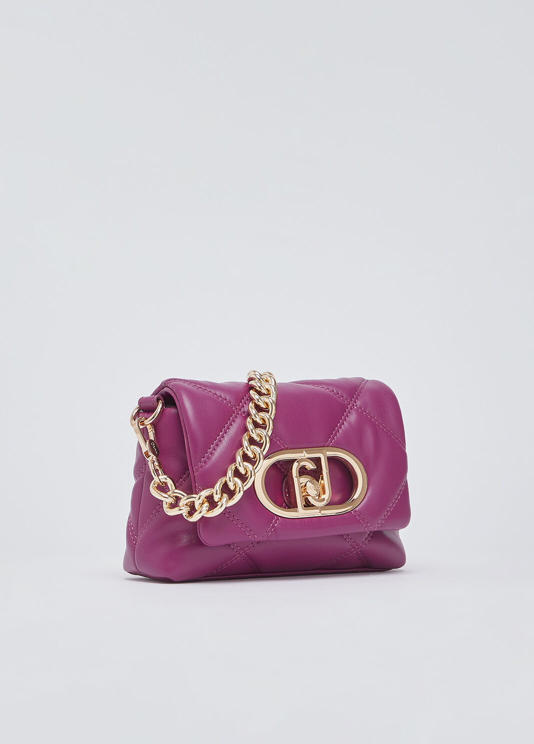 Kleine Tasche LaPuffy in Matelass&eacute;-Optik violett Liu Jo - large image number 2