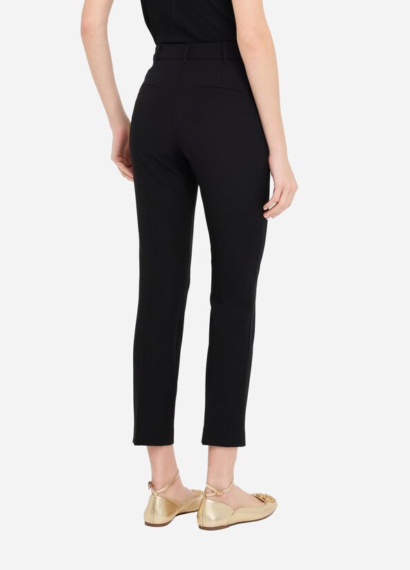 Cigarette trousers black Liu Jo - large image number 1