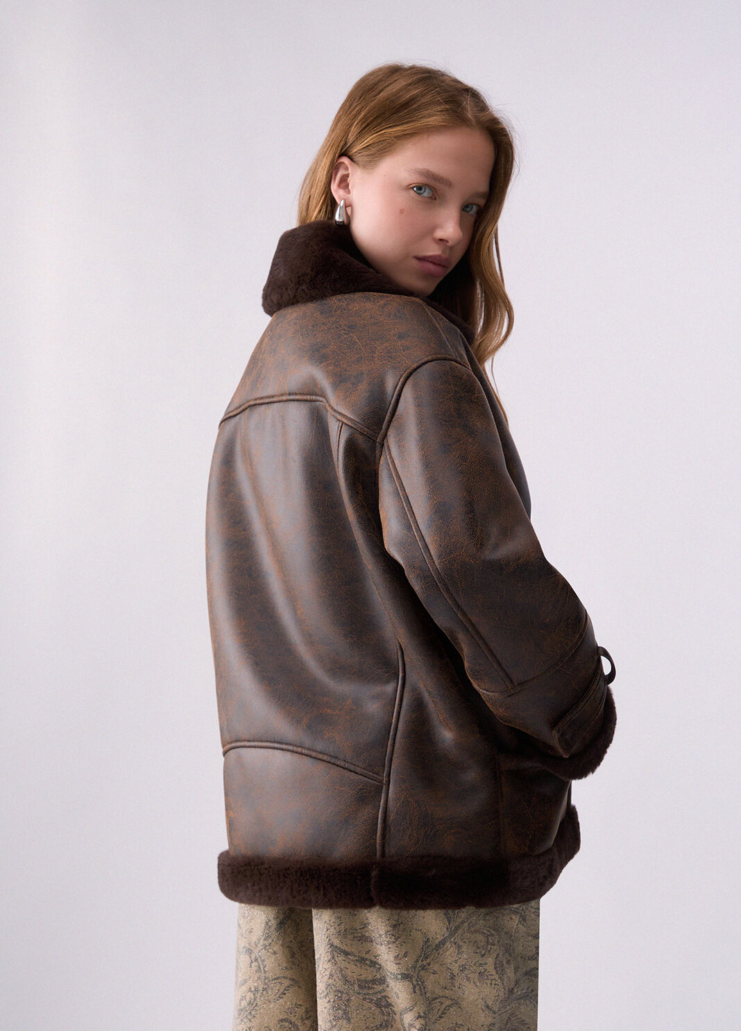 Aviator Jacket dark brown Liu Jo - large image number 1