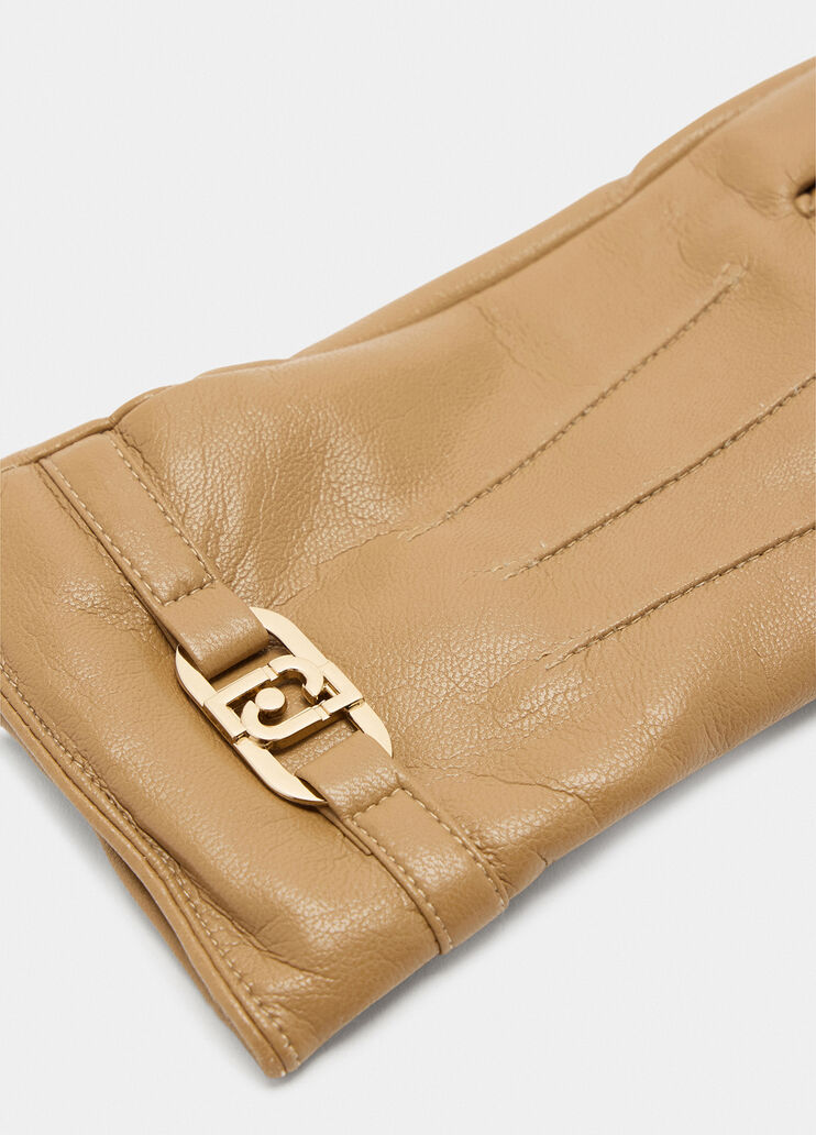 Gloves with logo  Liu Jo - medium Gloves with logo  Liu Jo - medium