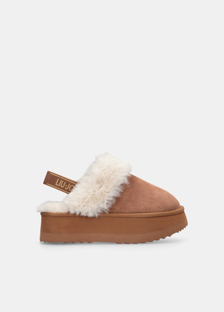Sabot platform cognac Liu Jo - medium Sabot platform cognac Liu Jo - medium