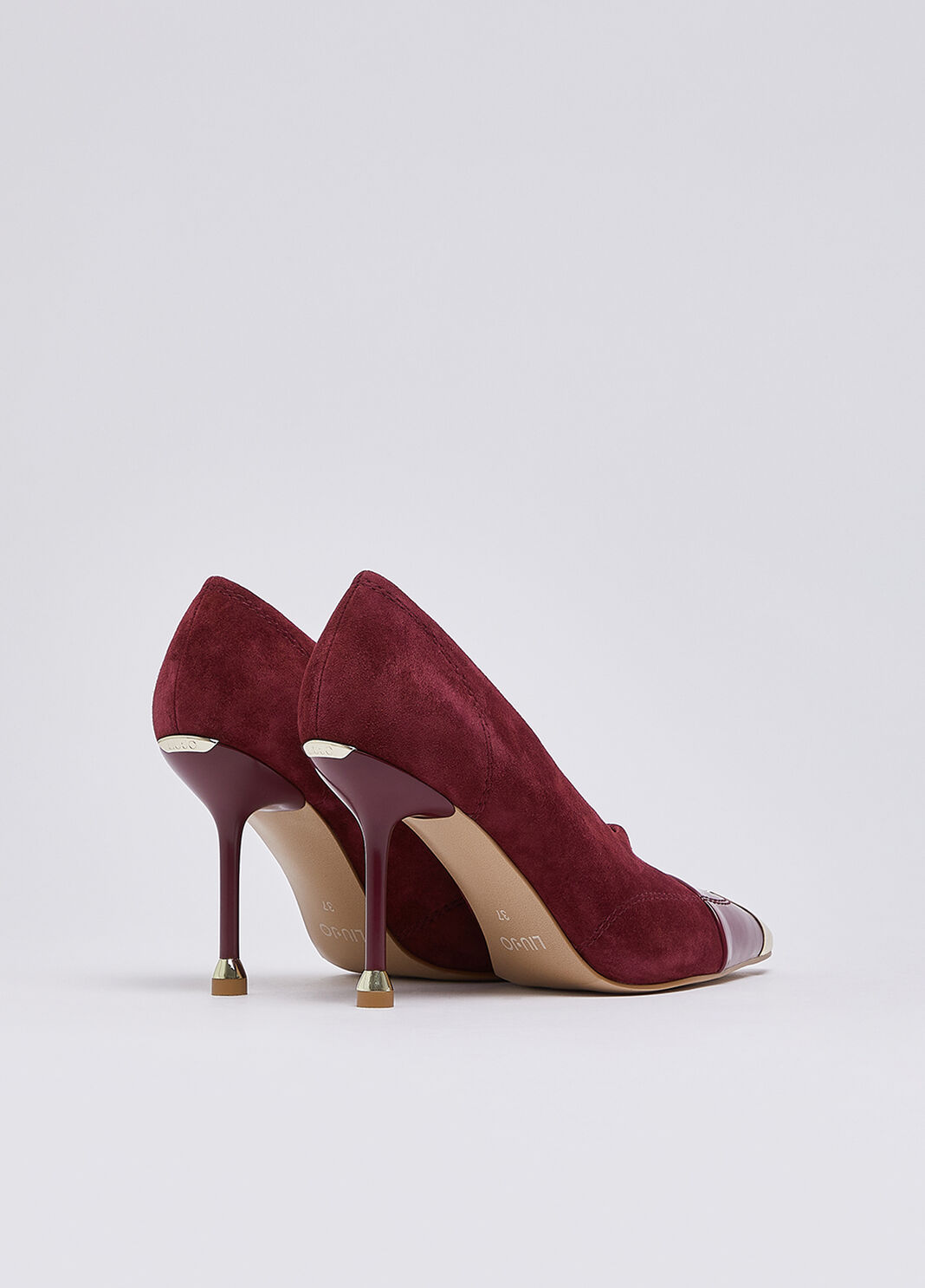 Metallic Toe Cap Pumps cherry red Liu Jo - large image number 2
