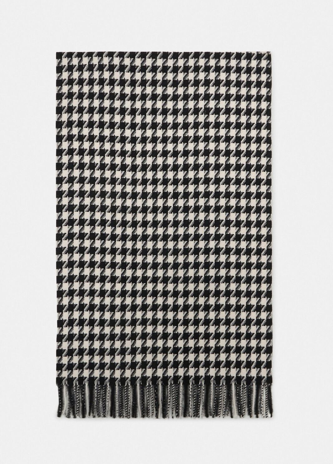 Jacquard-Stola mit Vichy-Muster Schwarz Liu Jo - large image number 1