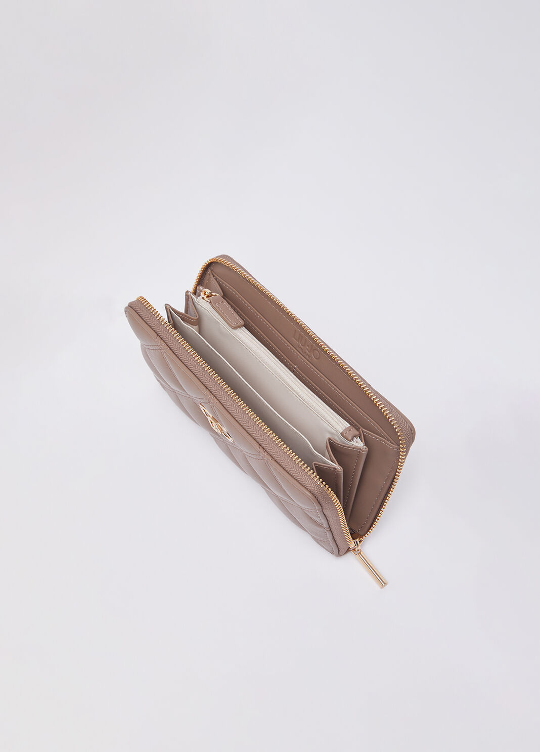 Portafoglio grande matelass&eacute; moca Liu Jo - large image number 3